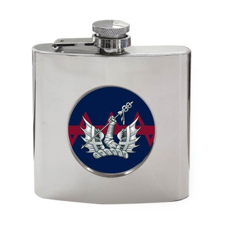 Honourable Artillery Company (HAC) Crest, British Army Hip Flask