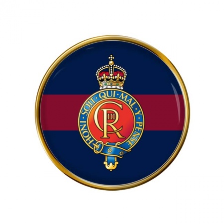 Household Cavalry, British Army CR Pin Badge