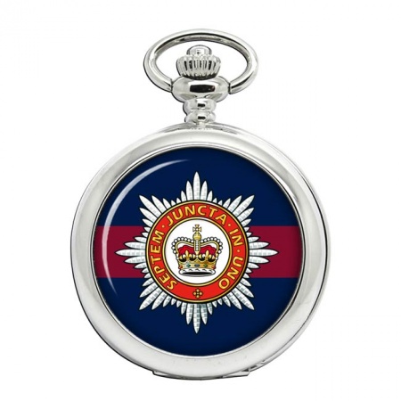 Household Division, British Army ER Pocket Watch