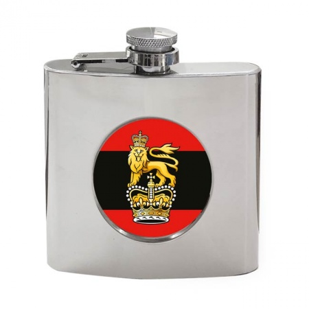 Headquarters Home Command, British Army ER Hip Flask