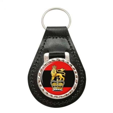 Headquarters Home Command, British Army ER Leather Key Fob