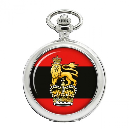 Headquarters Home Command, British Army ER Pocket Watch