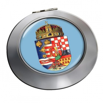 Hungary 1915 Coat of Arms Round Mirror