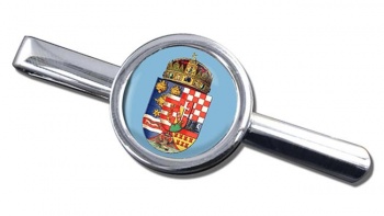 Hungary 1915 Coat of Arms Round Tie Clip