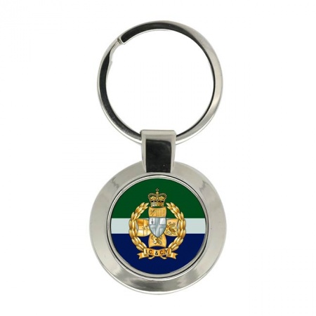 Inns of Court and City Yeomanry, British Army ER Key Ring