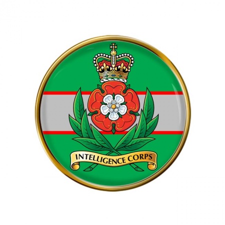 Intelligence Corps, British Army ER Pin Badge
