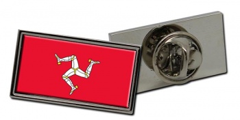 Isle of Man Flag Pin Badge