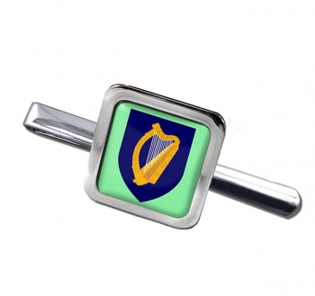 Coat of arms of Ireland Square Tie Clip