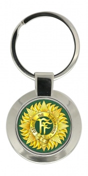 Irish Defence Forces Chrome Key Ring