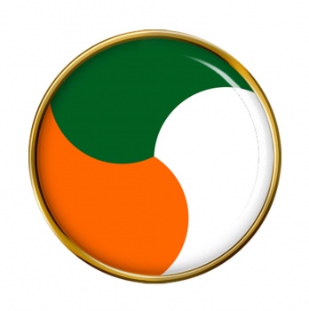Irish Defence Forces Roundel Round Pin Badge