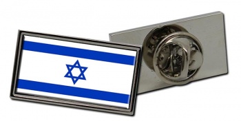 Israel Flag Pin Badge