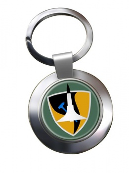 69 Squadron IAF Chrome Key Ring