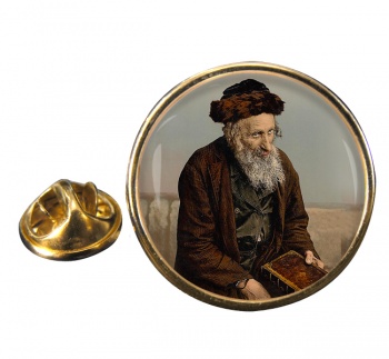 An Israelite of Jerusalem Round Pin Badge