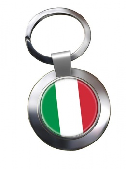 Italy Italia Metal Key Ring