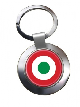 Italian Air Force (Aeronautica Militare) Roundel Chrome Key Ring