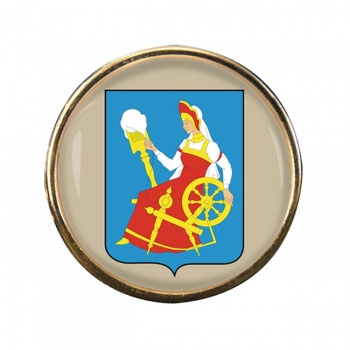 Ivanovo Round Pin Badge