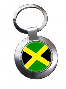 Jamaica Metal Key Ring
