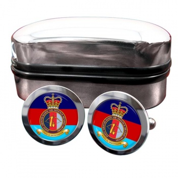 Joint Ground Based Air Defence Headquarters Round Cufflinks