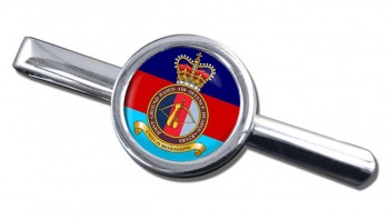 Joint Ground Based Air Defence Headquarters Round Cufflink and Tie Clip Set