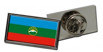 Karachay-Cherkessia Flag Pin Badge