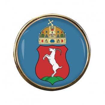 Kecskemet Round Pin Badge