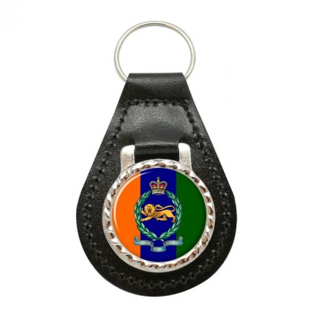 King's Own Royal Border Regiment, British Army Leather Key Fob