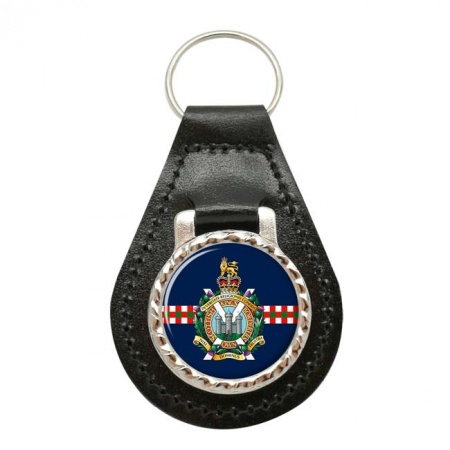 King's Own Scottish Borderers (KOSBs), British Army Leather Key Fob