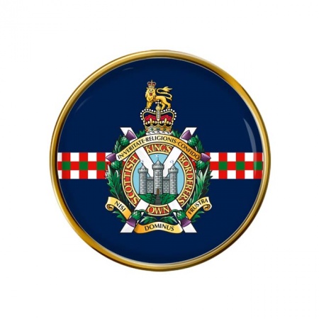 King's Own Scottish Borderers (KOSBs), British Army Pin Badge