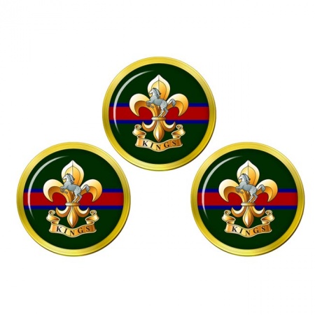 King's Regiment, British Army Golf Ball Markers