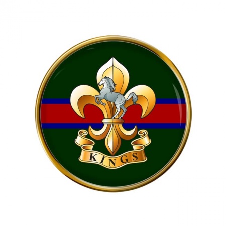 King's Regiment, British Army Pin Badge