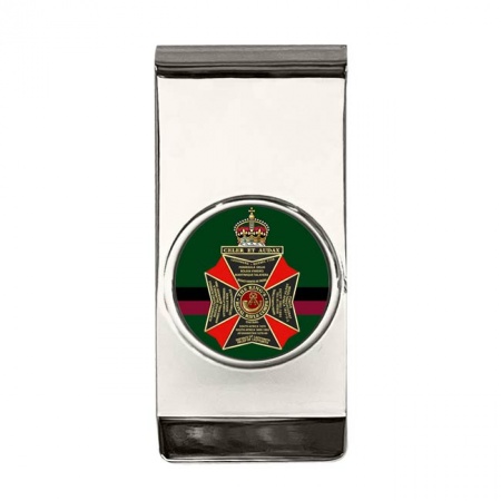 King's Royal Rifle Corps, British Army colour Money Clip