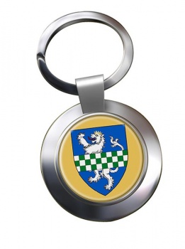 Kirkcudbrightshire (Scotland) Metal Key Ring
