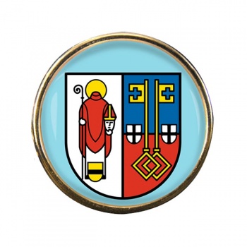 Krefeld (Germany) Round Pin Badge
