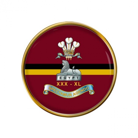 Lancashire Regiment, British Army ER Pin Badge