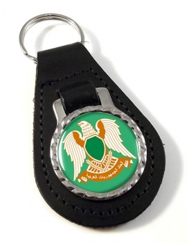 Libya 1977-2011 Leather Key Fob