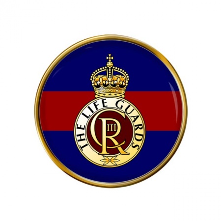 Life Guards, British Army CR Pin Badge