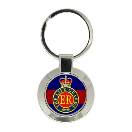 Life Guards (LG) Badge, British Army ER Key Ring