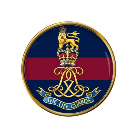 Life Guards (LG) Cypher, British Army Pin Badge
