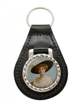Lillian Russell Leather Key Fob
