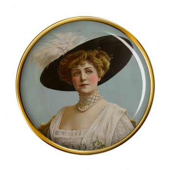 Lillian Russell Pin Badge