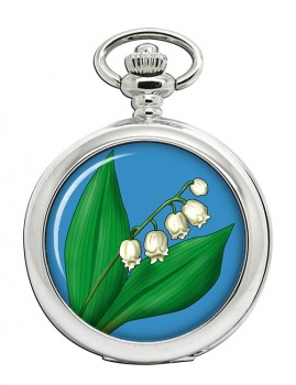 Lily of the Valley Pocket Watch