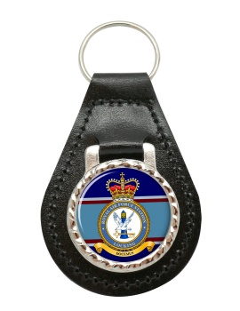 RAF Station Locking (Royal Air Force) Leather Key Fob