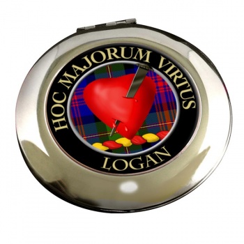 Logan Scottish Clan Chrome Mirror