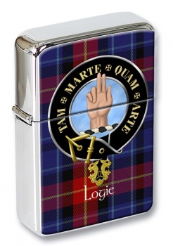 Logie Scottish Clan Flip Top Lighter