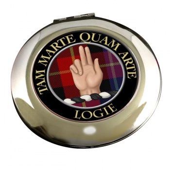 Logie Scottish Clan Chrome Mirror