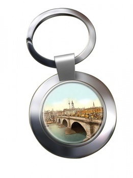 London Bridge Chrome Key Ring