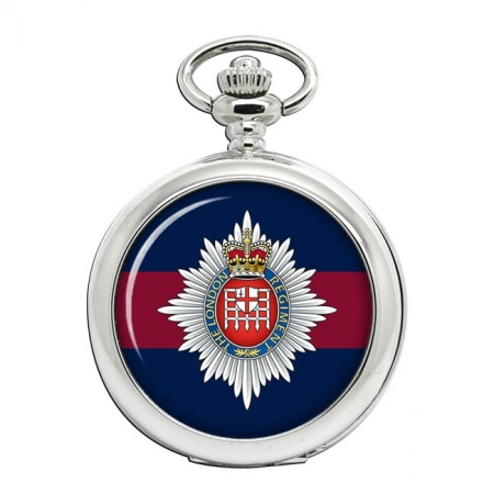 London Guards, British Army ER Pocket Watch