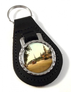 Lord Street Southport Leather Key Fob