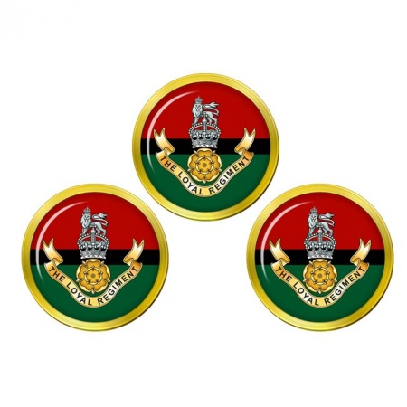 Loyal Regiment, British Army Golf Ball Markers