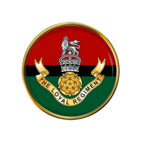 Loyal Regiment, British Army Pin Badge